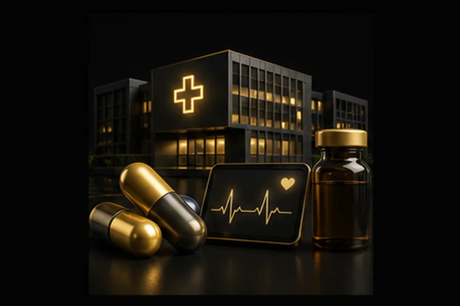 Healthcare & Pharmaceuticals investment visual